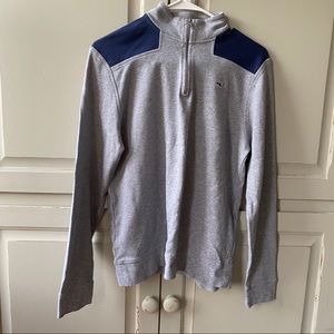 vineyard vines grey pull over boys xl